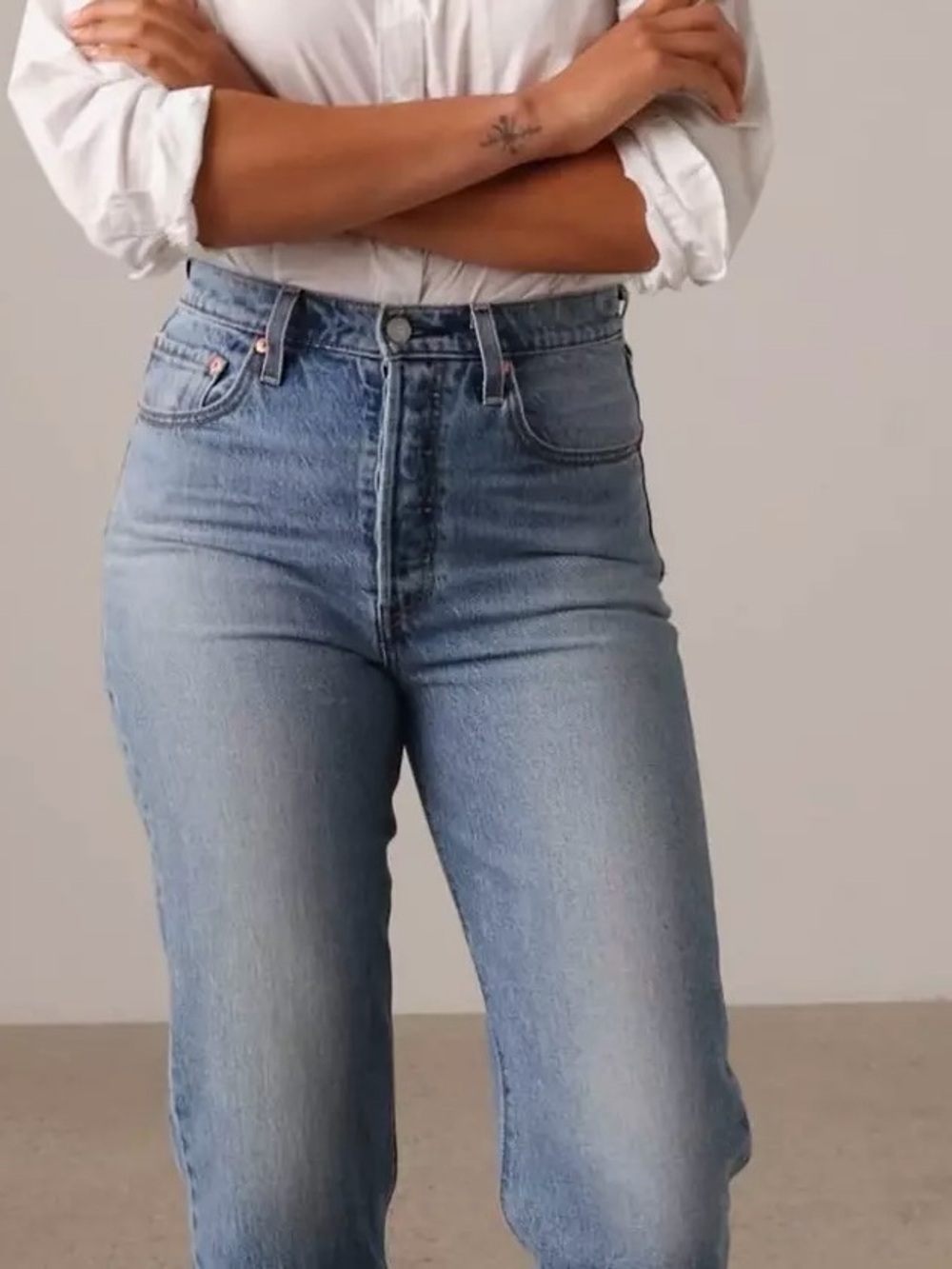 Levi's Ribcage Straight Ankle Jeans